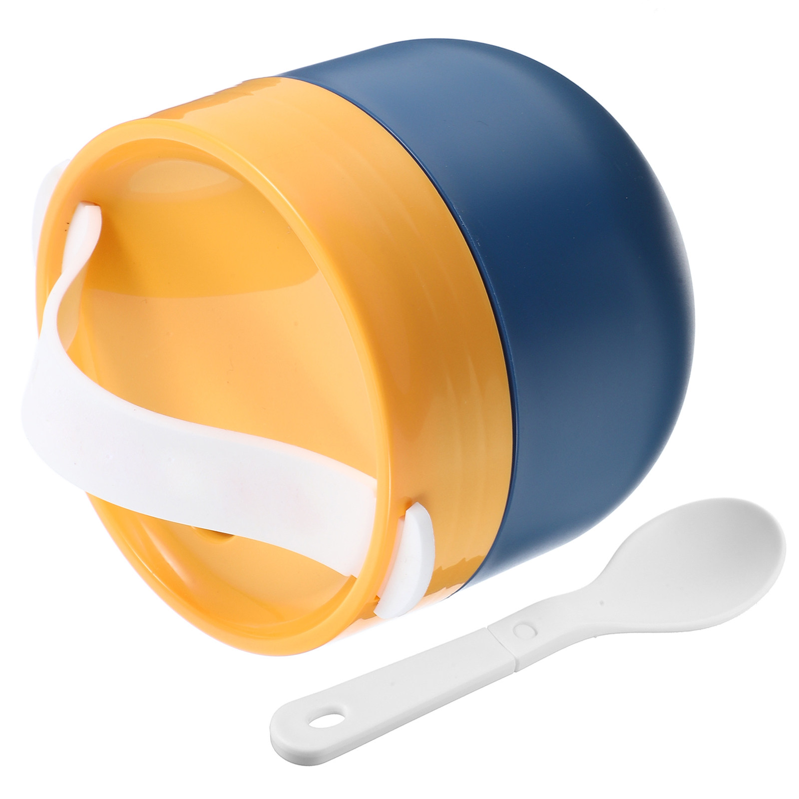 Meal Prep Yogurt Cups - 600Ml Overnight Oats Container with Spoon