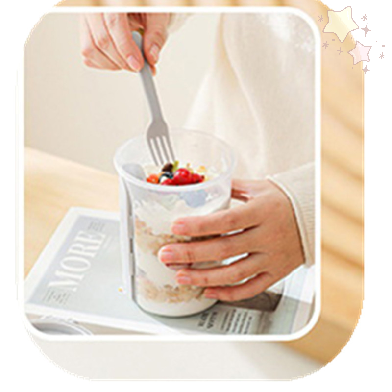 600ML Salad Oatmeal Cup Breakf - Meal Prep Yogurt Cups のレビューと価格