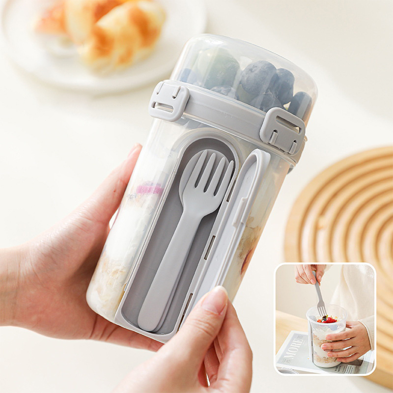 600ML Salad Oatmeal Cup Breakf - Meal Prep Yogurt Cups のレビューと価格