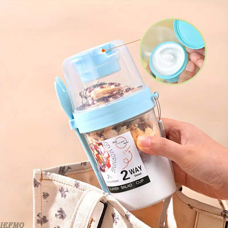 On-the-Go Salad Bowl Set with  - Meal Prep Yogurt Cups のレビューと価格