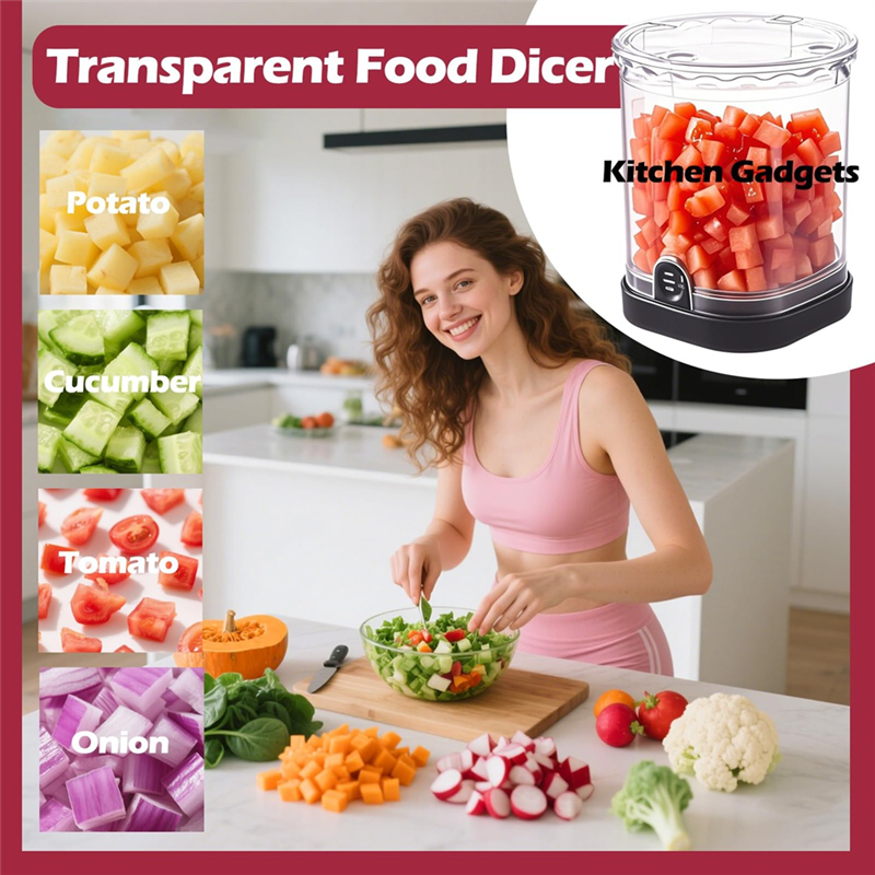 JHD Speed Manual Kitchen Gadge - Veggie Chopper Cup のレビューと価格