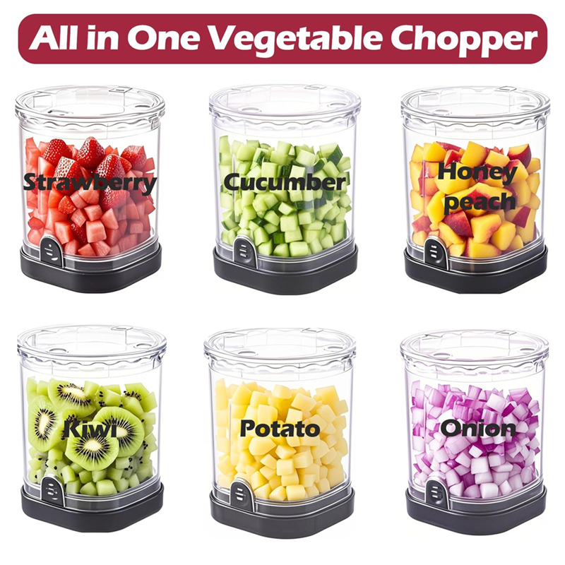 JHD Speed Manual Kitchen Gadge - Veggie Chopper Cup のレビューと価格