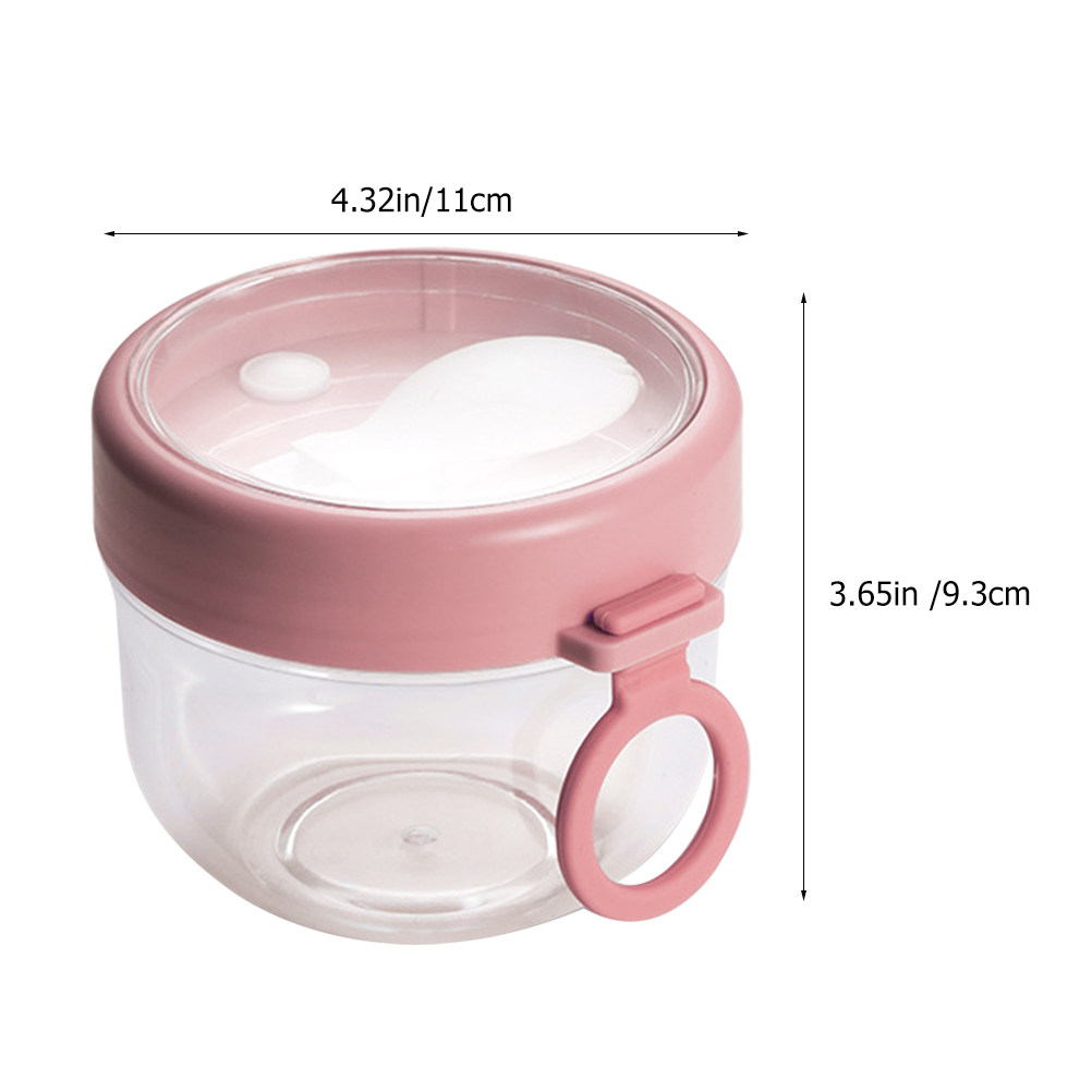 2Pcs Overnight Oats Containers - Meal Prep Yogurt Cups のレビューと価格