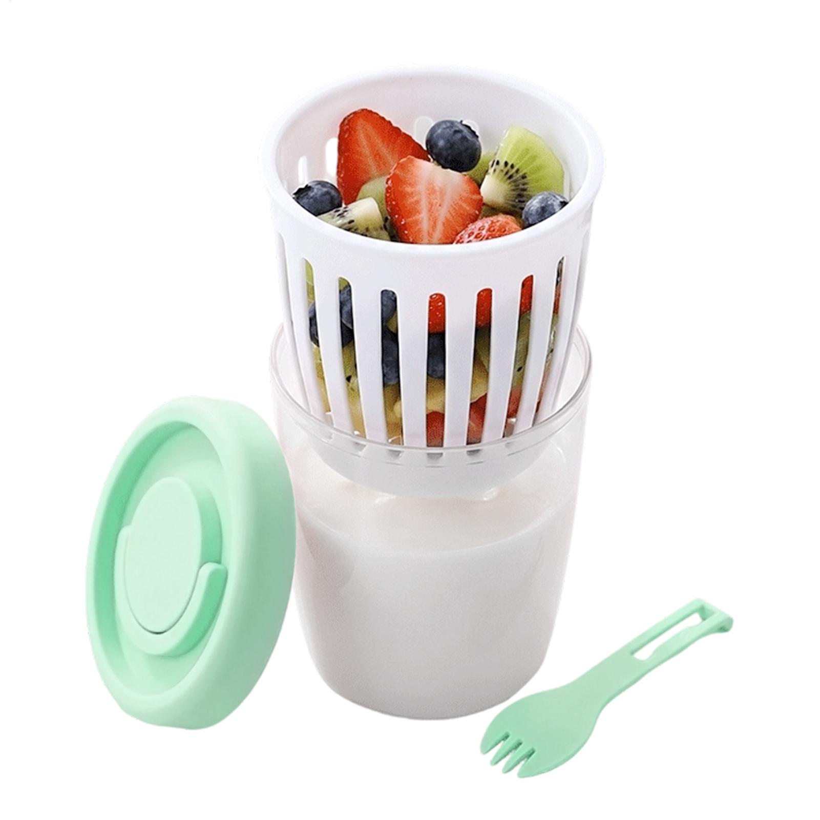 Yogurt Cups With Lids Draining - Meal Prep Yogurt Cups のレビューと価格