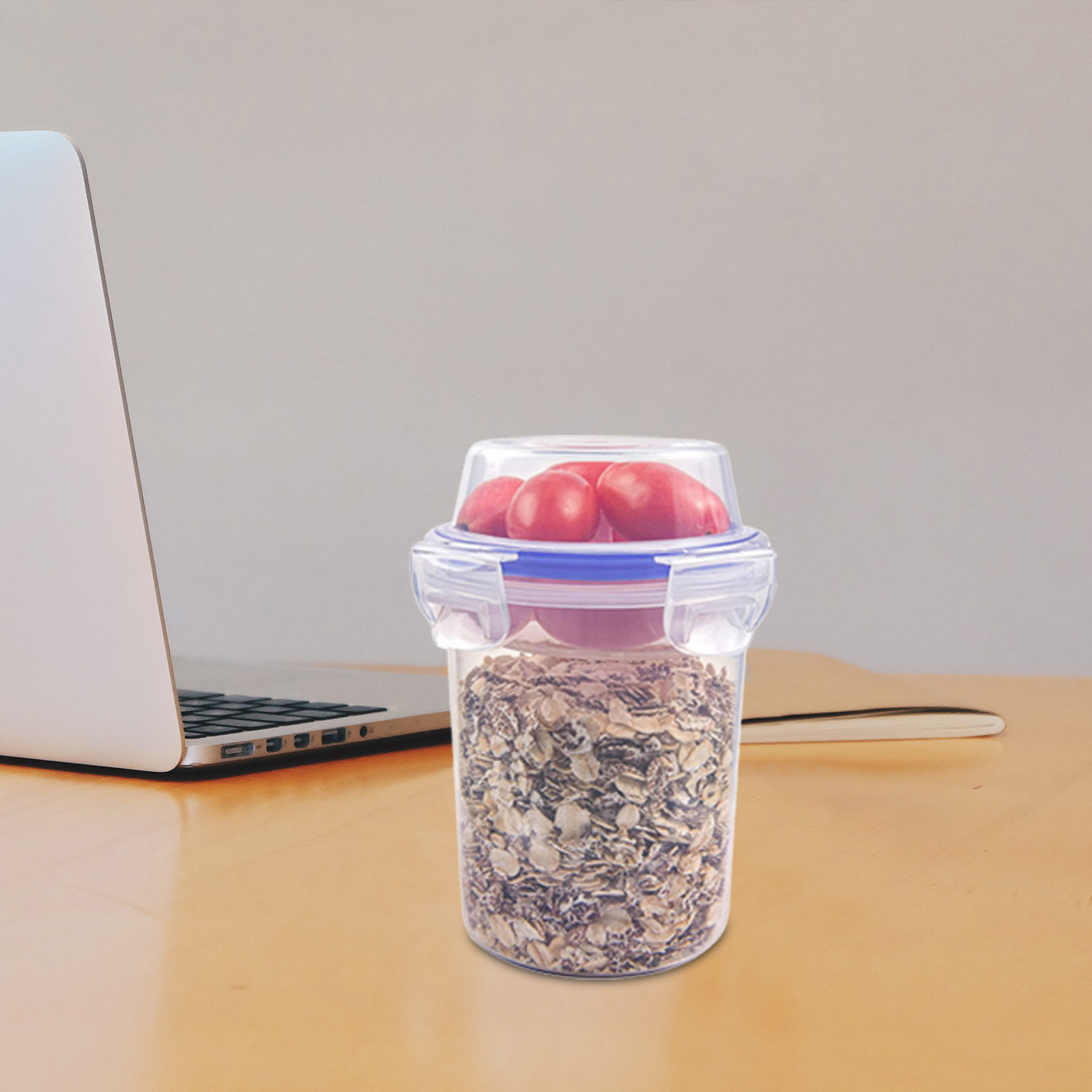 2Pcs Overnight Oats Containers - Meal Prep Yogurt Cups のレビューと価格